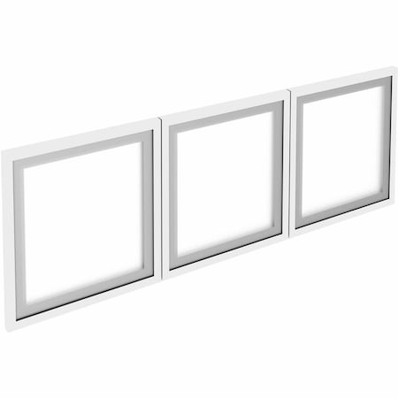 Lorell Wall-Mount Hutch Frosted Glass Door, PK3 LLR59710